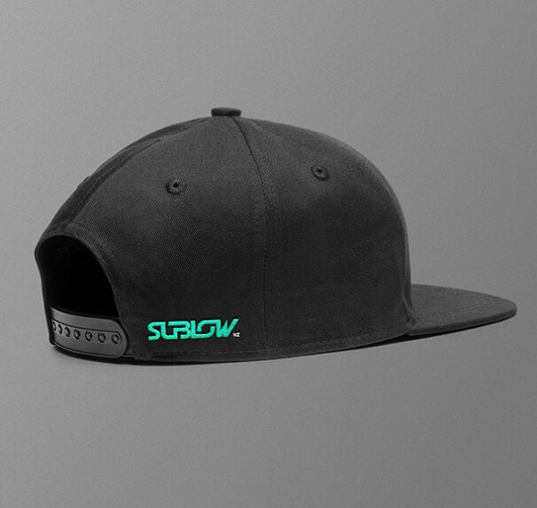 Sublow HZ Cap - Black/Green - Image 2