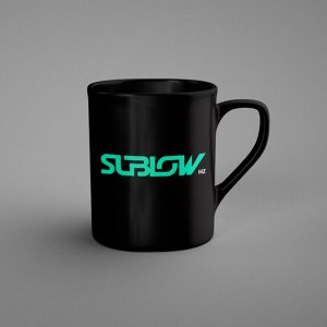 Sublow HZ Coffee Mug - Black/Green