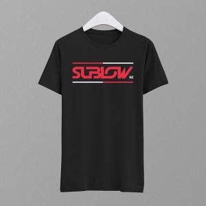 Sublow HZ T-shirt - black/red/white