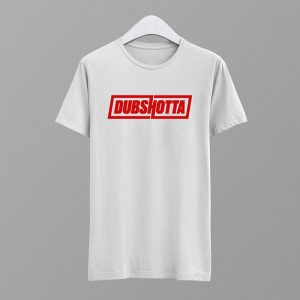 DubShotta T-shirt - White/Red/Big Logo