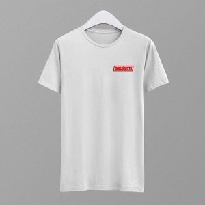 DubShotta T-shirt - White/Red/Small Logo