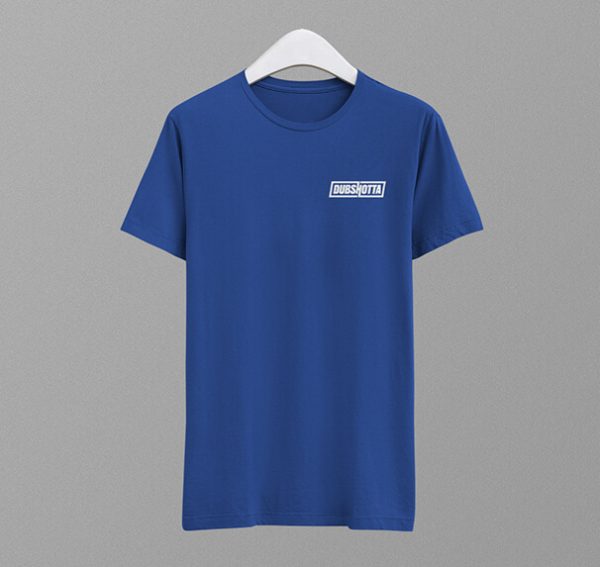 DubShotta T-shirt - Blue/White/Small Logo