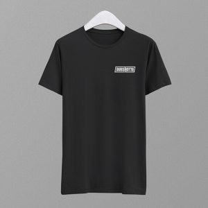 DubShotta T-shirt - Black/White/Small Logo